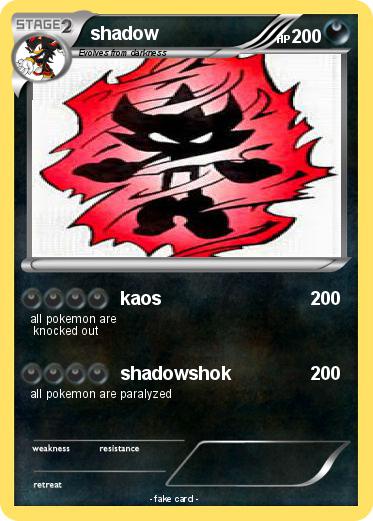 Pokemon shadow
