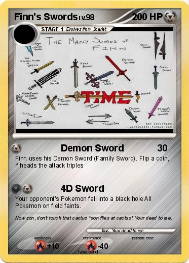 Pokemon Finn's Swords