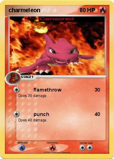 Pokemon charmeleon
