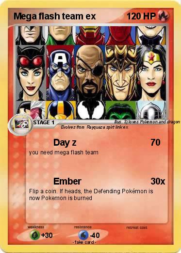 Pokemon Mega flash team ex