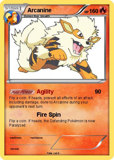 Pokemon Arcanine
