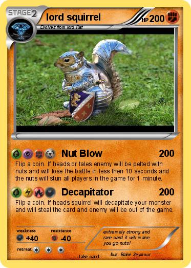 Pokemon lord squirrel
