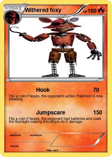 Pokemon Withered foxy