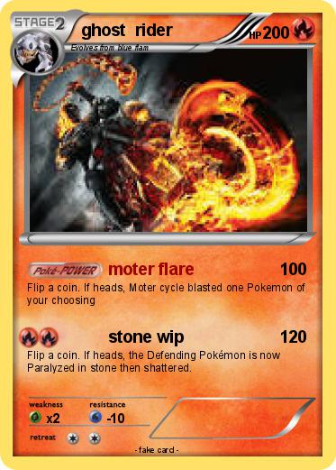 Pokemon ghost  rider
