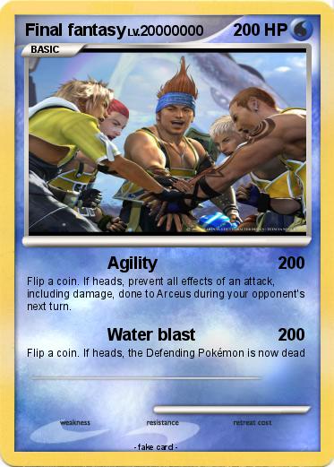 Pokemon Final fantasy