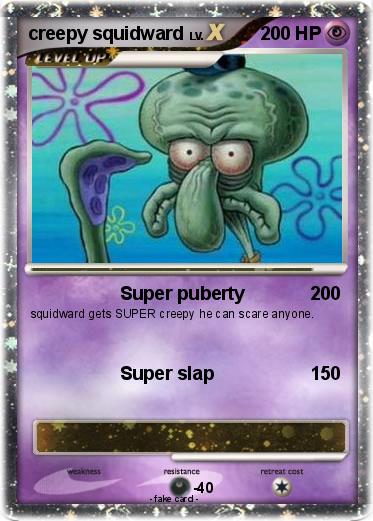 Pokemon creepy squidward