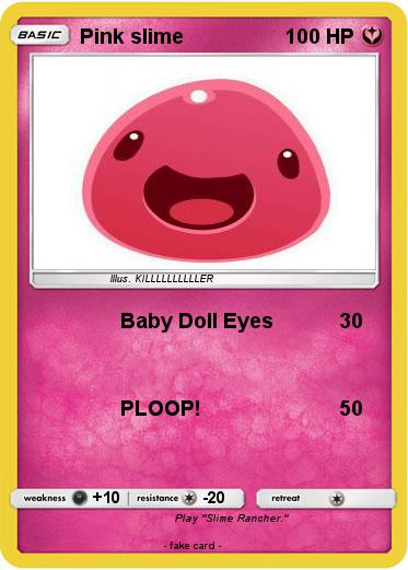 Pokemon Pink slime
