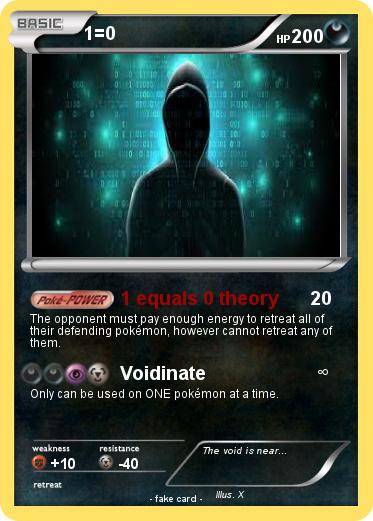 Pokemon 1=0