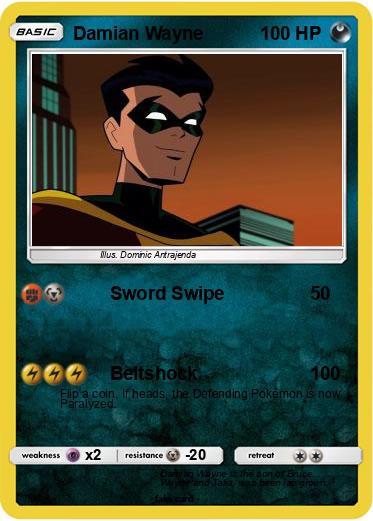 Pokemon Damian Wayne