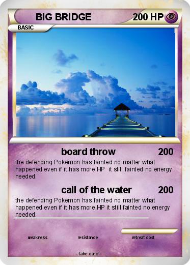 Pokemon BIG BRIDGE