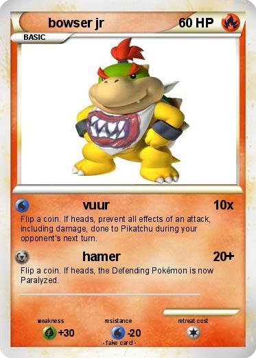 Pokemon bowser jr