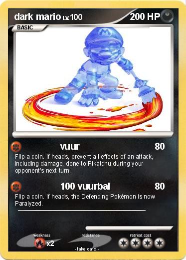 Pokemon dark mario
