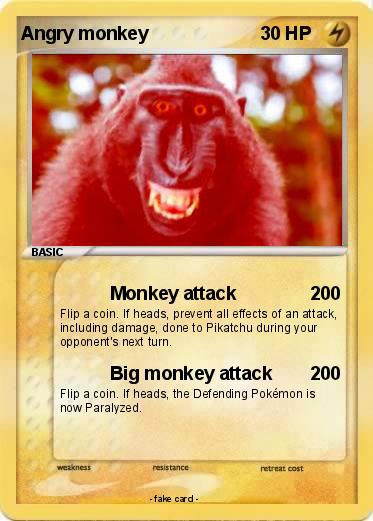 Pokemon Angry monkey