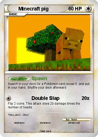 Pokemon Minecraft pig