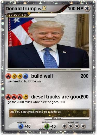 Pokemon Donald trump