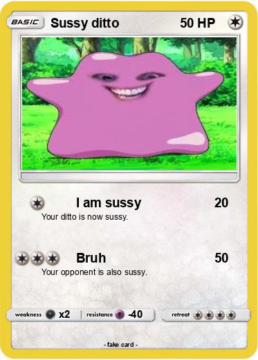 Pokemon Sussy ditto
