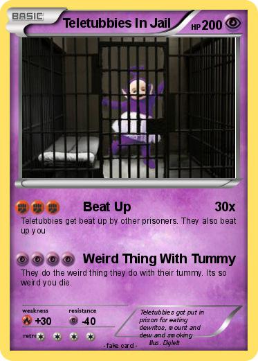 Pokemon Teletubbies In Jail