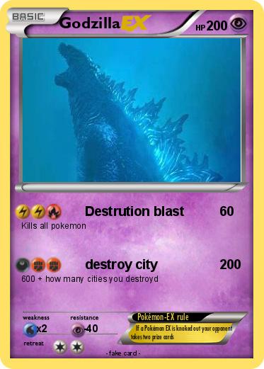 Pokemon Godzilla