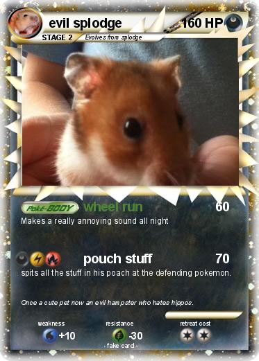 Pokemon evil splodge