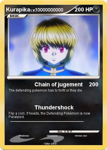 Pokemon Kurapika