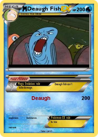 Pokemon Deaugh Fish