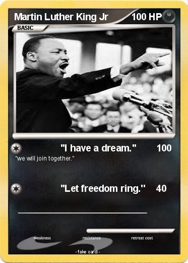 Pokemon Martin Luther King Jr