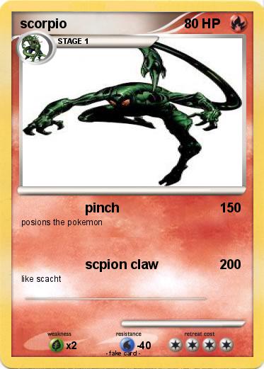 Pokemon scorpio