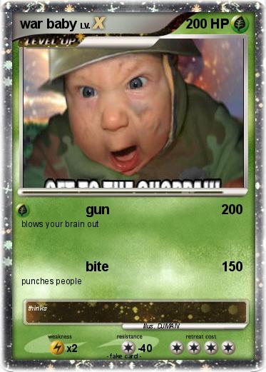 Pokemon war baby