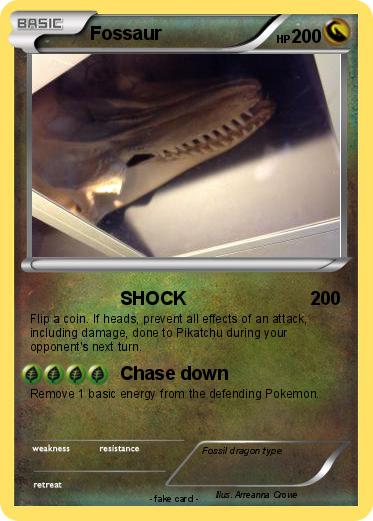 Pokemon Fossaur