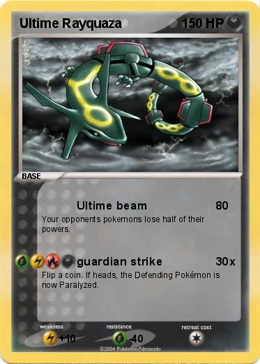 Pokemon Ultime Rayquaza