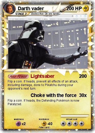 Pokemon Darth vader