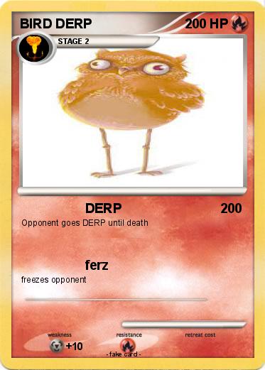 Pokemon BIRD DERP