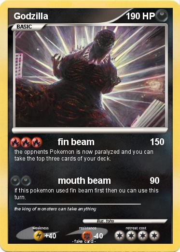 Pokemon Godzilla