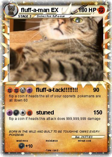 Pokemon fluff-a-man EX