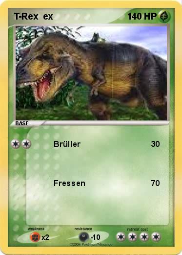 Pokemon T-Rex  ex