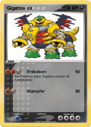Pokemon Gigatina  ex