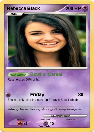 Pokemon Rebecca Black