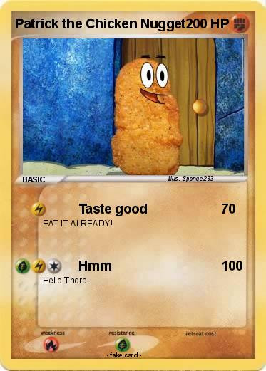 Pokemon Patrick the Chicken Nugget