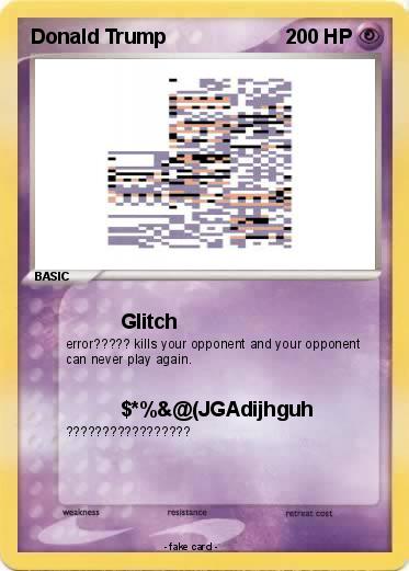 Pokemon Donald Trump