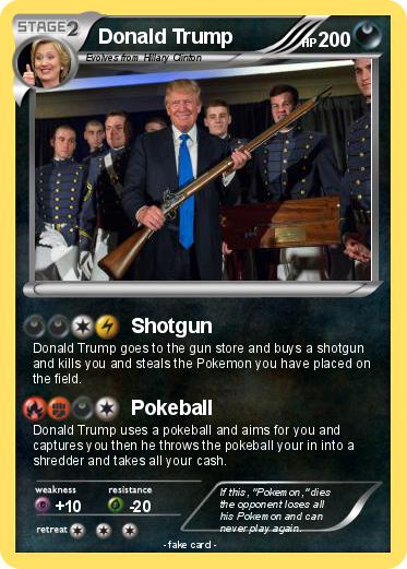 Pokemon Donald Trump