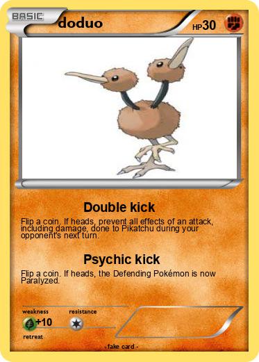 Pokemon doduo Pokemon doduo