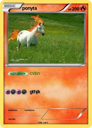Pokemon ponyta