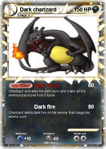 Pokemon Dark charizard