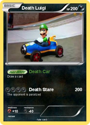 Pokemon Death Luigi