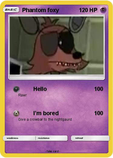 Pokemon Phantom foxy