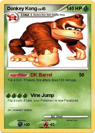 Pokemon Donkey Kong