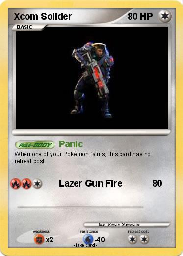 Pokemon Xcom Soilder