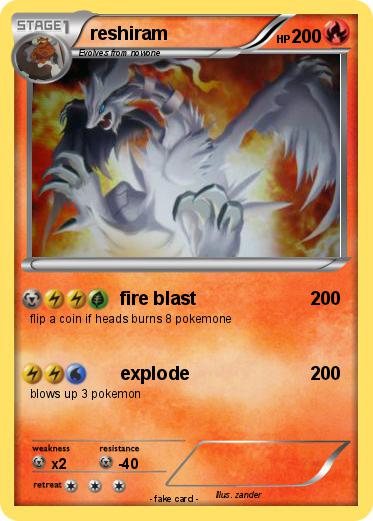 Pokemon reshiram