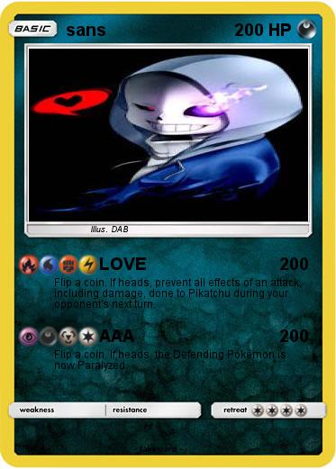 Pokemon sans