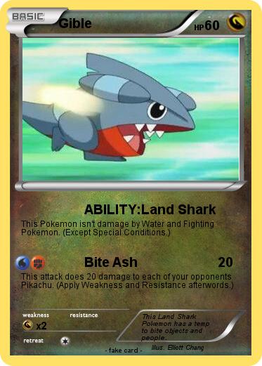 Pokemon Gible